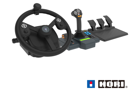 HORI 農場車輛模擬控制器套裝for Windows PC