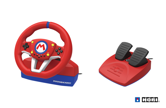 HORI 孖寶賽車遊戲方向盤for Nintendo Switch